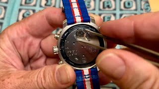 Remplacement De La Pile De La Montre Tissot Quickster