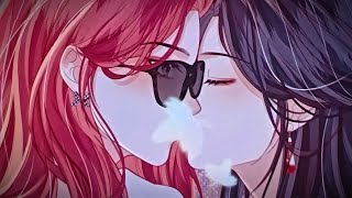 THE wind kisses the moonlight (Chapter 49) #yurimanhua #yuri #glmanhua