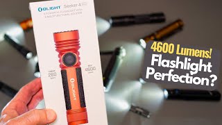 Awesome EDC Flashlight! Olight Seeker 4 Pro-Review