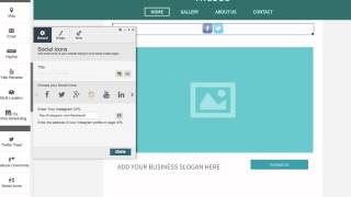 Create social icons with Basepress CMS