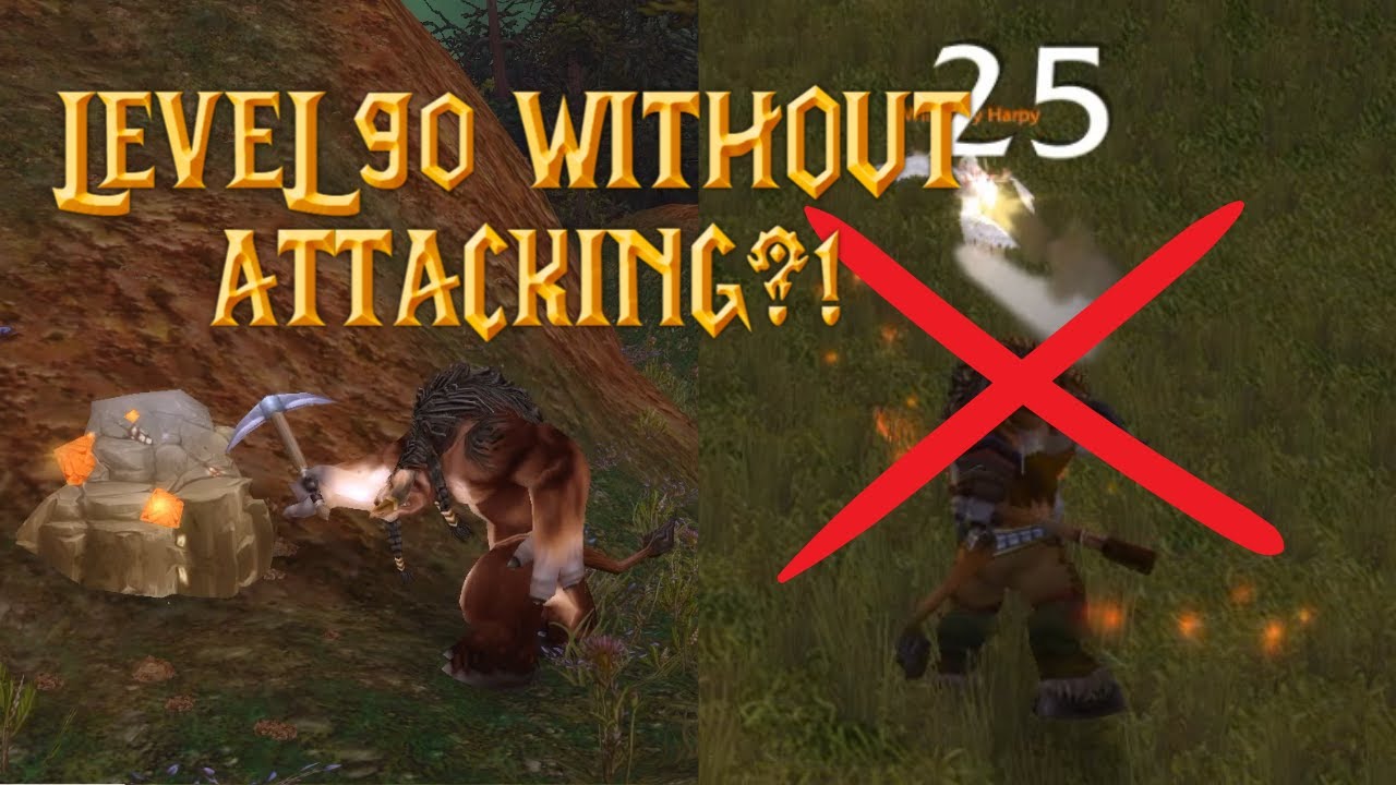 Я прокачал персонажа с 1 до 90 уровня в WoW MoP Classic, НИ РАЗУ не нападая (Испытание пацифиста,...