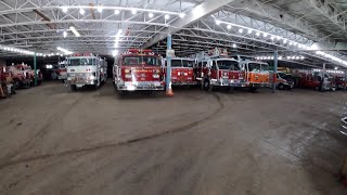 Antique Firetrucks GALLORE- Bringing our Mack CF home for the Summer!
