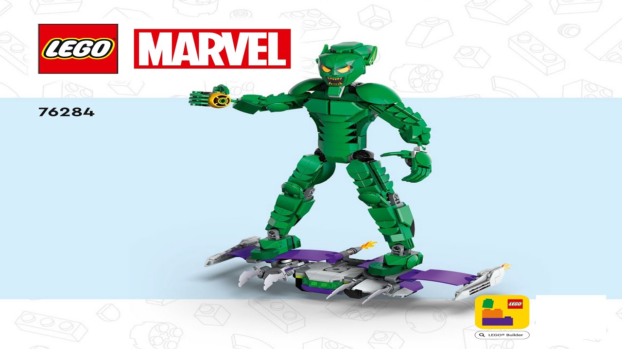 LEGO instructions - Super Heroes - 76284 - Green Goblin