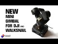 New compact pan and tilt 3axis gport gimbalfor dji o3walksnail cameras