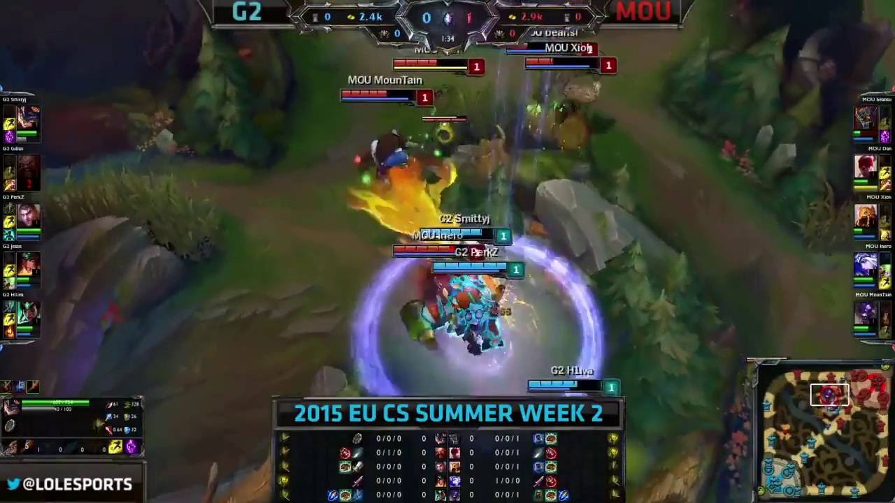 ♠ SEASON 5 ♠ || Gamers 2 vs Mousesports EUCS Summer 2015 Week 2 Day 2 G2 vs MOU W2D2 G2 EUCS