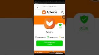 رابط تحميل aptoide اسفل الفيديو screenshot 2