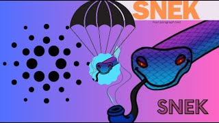 🐍 SNEK | Cardano Meme | SNEK The Best Meme Coin for 2024 ? BULLISH ON CARDANO