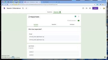 Part 2 How to Track Student Attendance Using Google Forms