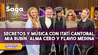 Confesiones Y Anécdotas Con Itatí Cantoral, Mia Rubín, Alma Cero Y Flavio Medina Saga Live