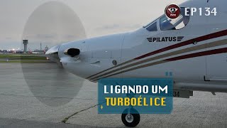Como Ligar um Avião TURBOÉLICE - Pilatus PC-12
