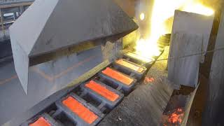 copper ingot casting machine
