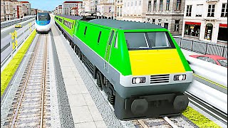 Modern Train Driving Simulator: City Train Games - Racing Level 3 screenshot 5