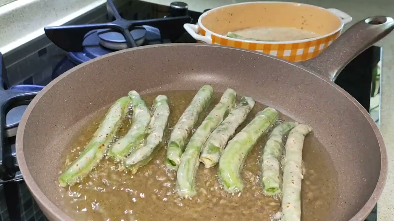 Baklayı birde bu şekilde pişirin efsane oluyor👌 BAKLA KIZARTMASI #baklakızartması