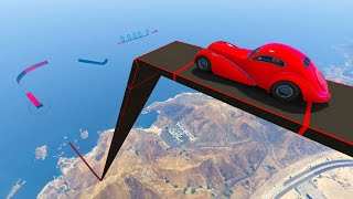 GTA 5 ONLINE  MEGA RAMPA NEON ROSSA N*130 DAJE !!!