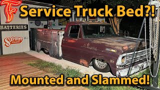 slammed shop Truck: Installing & Modifying the Service Bed on a 1968 Ford F350 | BodeVision