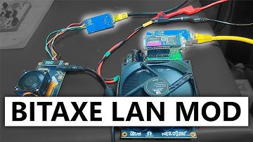 Bitaxe LAN Mod Upgrade For Better Connection