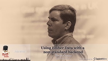 Using Ember Data with a Non-standard Backend, by Bryan Crotaz & Andy Pye @ Ember London