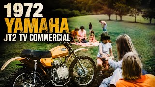 1972 Yamaha Mini Enduro JT2 MX Motorcycle Television Commercial Advertisement.