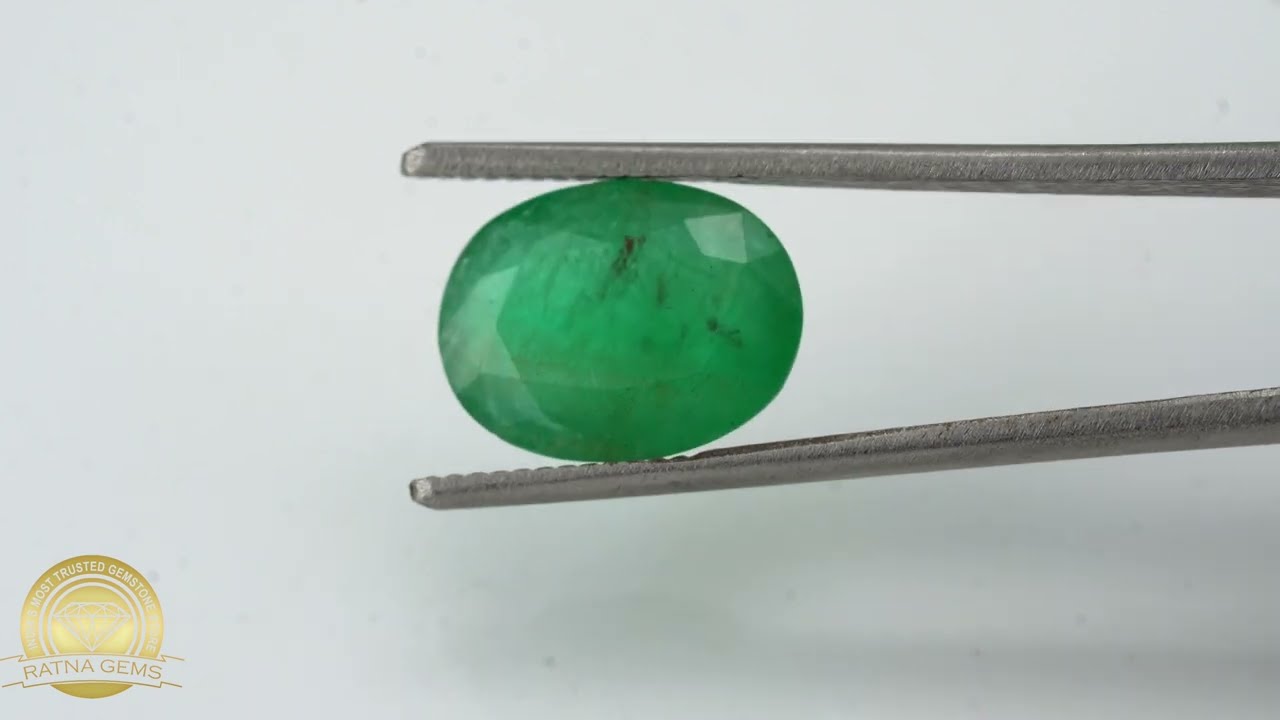 Zambian Emerald 4.15 Carat (4.56 Ratti) – Panna Stone 4 Product video for Zambian Emerald 4.15 Carat (4.56 Ratti) – Panna Stone