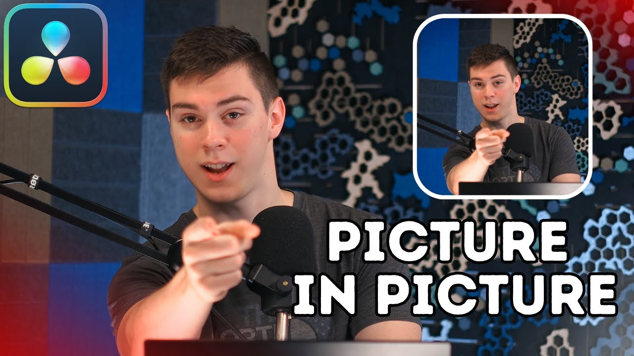 Как включить режим «Картинка в картинке» в DaVinci Resolve