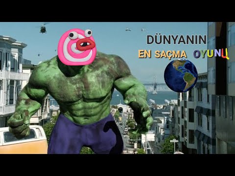 dünyanın en garip oyununu oynadım 1.bölüm (bundan saçma bundan değişik bundan garip bir oyun yok❗️🤪)