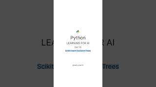 Information Nauka Pythona dla sztucznej inteligencji — dzień 16, część 3 #python #pythonprogramming #pythontutorial #pythonai Update