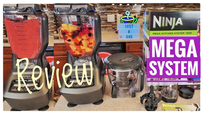 Ninja Blender Kitchen System w/Auto-iQ 1500W and Accessories BL687CO Tested