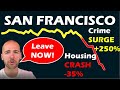 San Francisco: 2021 Crime SURGE / Housing CRASH. Leave NOW!