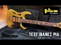 Fallone music  test ibanez pia sun dew gold