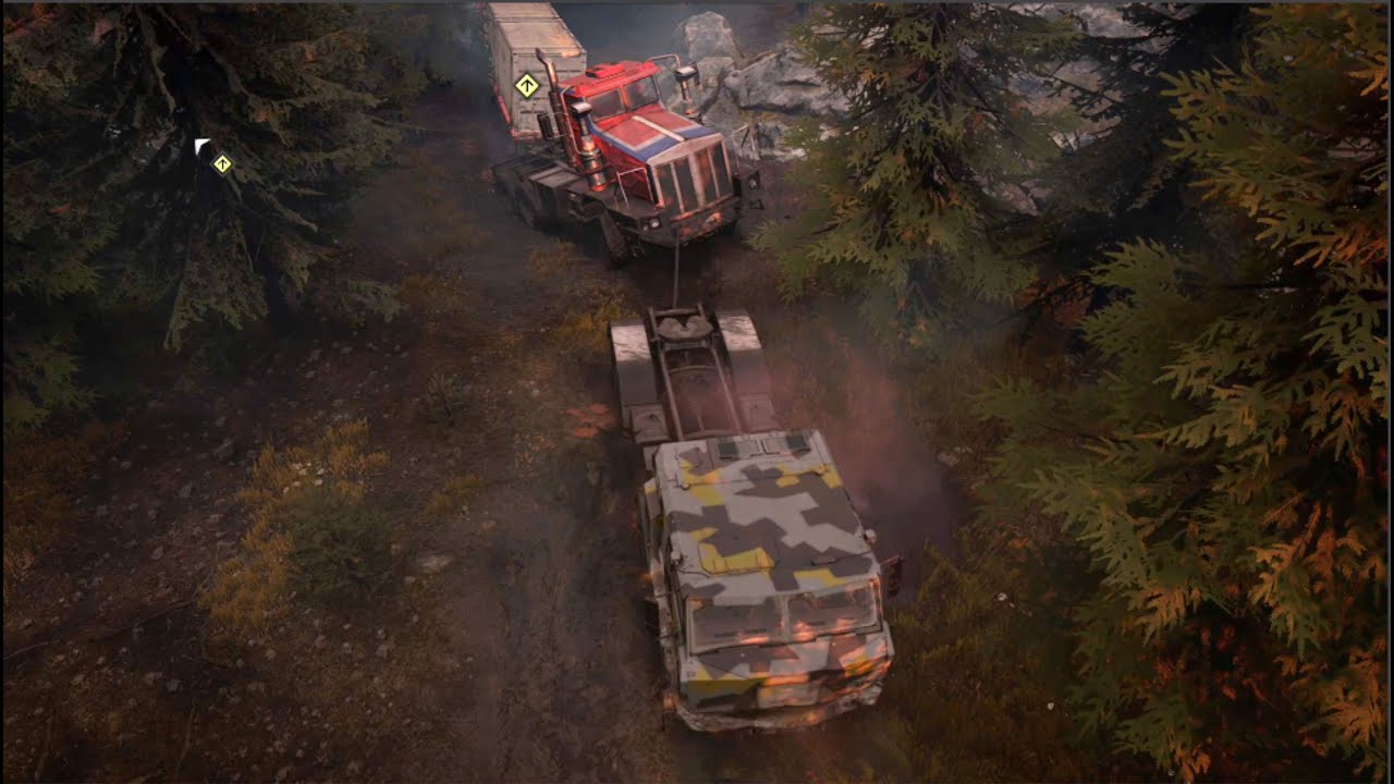 Delivery of cargo to the warehouse via a steep cliff road Boar 45318