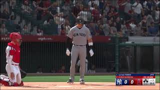 NEW YORK YANKEES vs LOS ANGELES ANGELS - MLB THE SHOW 24 - YANKEES AT ANGELS 2024 HIGHLIGHT