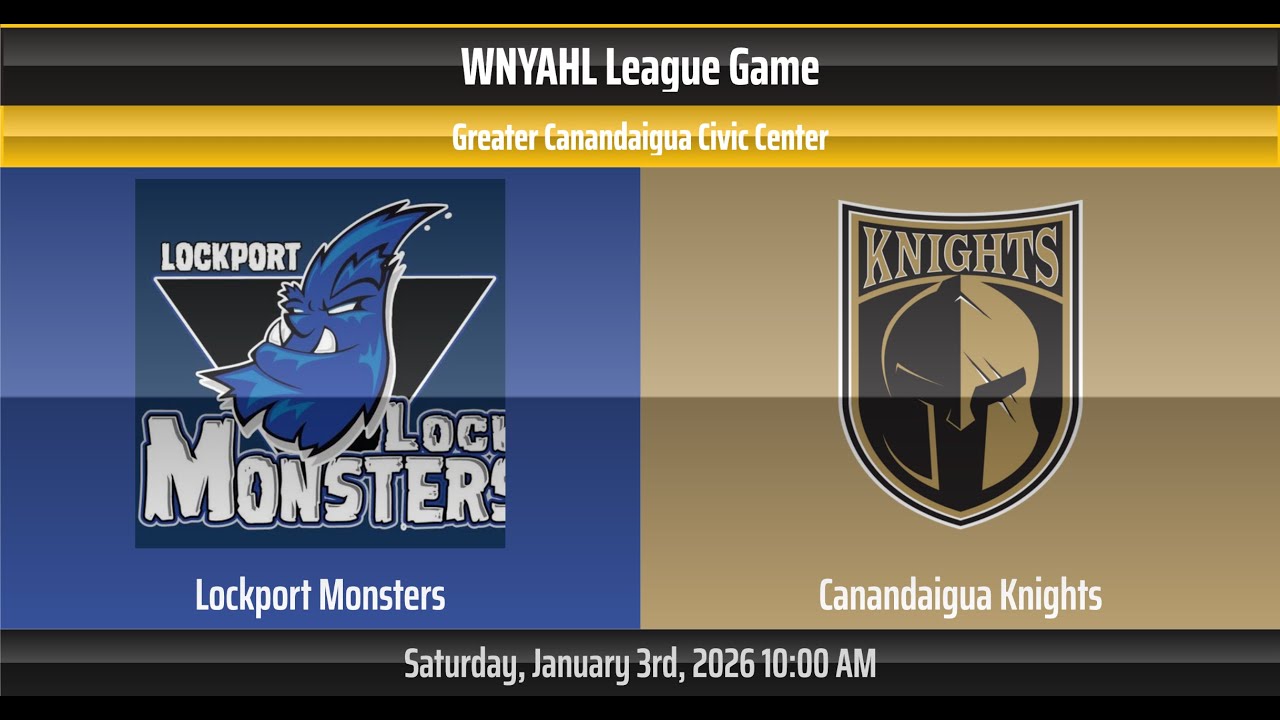 Lockport Monsters - Ewart vs. Canandaigua Knights - Carissimo | 11U AA Travel