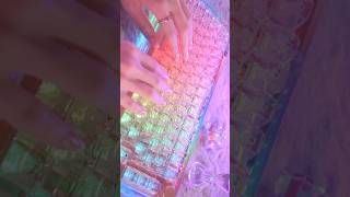 Creamy Sound 🤤 Crystal Clear Keyboard Typing 💎 KiiBOOM Phantom 81 #asmr #shorts