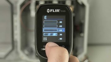 FLIR TG165 Imaging IR Thermometer: Emissivity