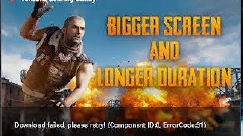 How to fix the Tencent Gaming Buddy Error Code 31 in PUBG Emulator Easily 100% Working 2019