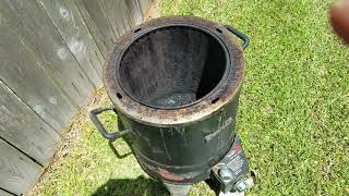 How I clean the Big Easy oil-less Turkey fryer