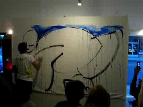 1 - Attaway w David Kirton Live Art Exhibition @ S...