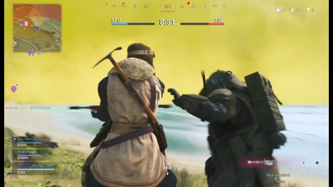 Warzone Pacific Execution .. Risking everything to perform Juggernaut Finishing Moves