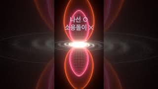 태양계 소용돌이 영상, 반만 맞습니다 (초속 230km) #Shorts