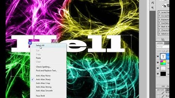Easy abstract background - Photoshop cs4