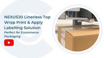 NEXUS20 Linerless Top Wrap Print and Apply Labelling Automation