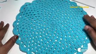 Crochet placement for beginners | Crochet Table mat