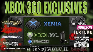 Xenia Canary on Steam Deck | Xbox 360 Exclusives | Lossless Scaling Test