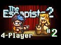 The Escapists 2: 4-Player - #2 - The Bear-Gos (4-Player Gameplay)