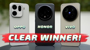 Vivo X300 Pro vs Honor Magic 8 Pro vs Oppo Find X9 Pro: PHOTO and VIDEO comparison!