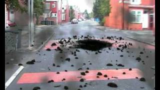 Meteor Hits Manchester Street