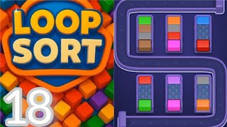 Loop Sort – Level 18: Rings of Strategy #loopsort #loopsortgame #sortinggame #puzzlegame Profile