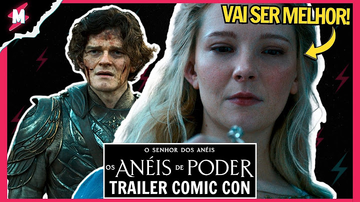 OS ANÉIS DE PODER 2: Trailer SDCC (React e Análise) O HYPE É REAL!