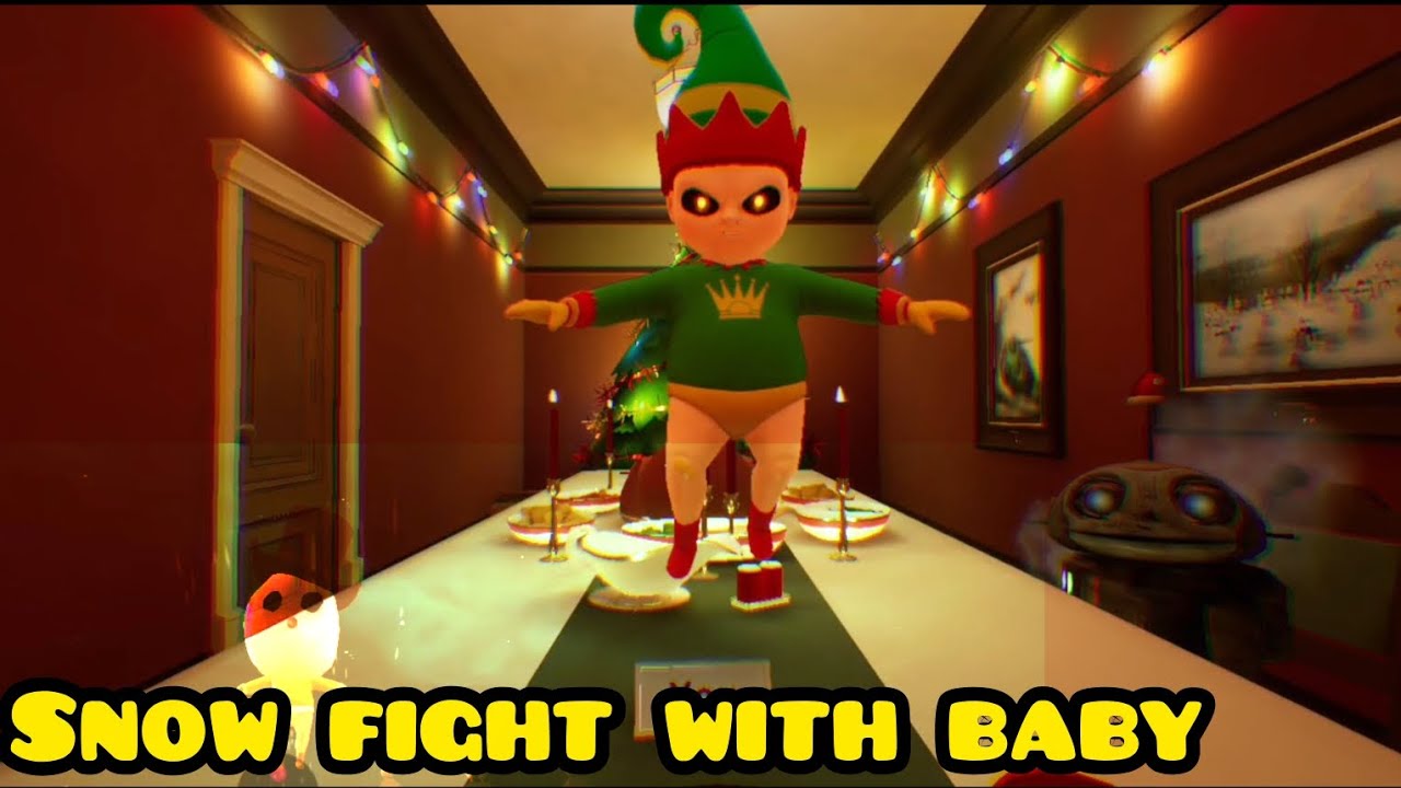 BABY KE SATH KI SNOW FIGHT ❄️ 😱  ACT 4 part 4