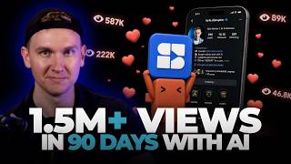 How I Grew 10K Followers in 90 Days (Full AI Workflow) screenshot 1